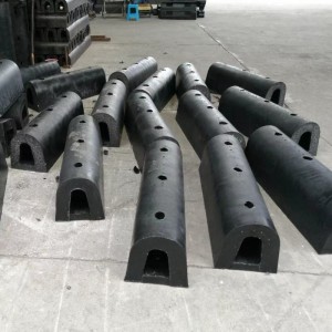 Halbkreisförmige Defensa Marina dock Fender Behälter rechteckig Fender Stoßstange